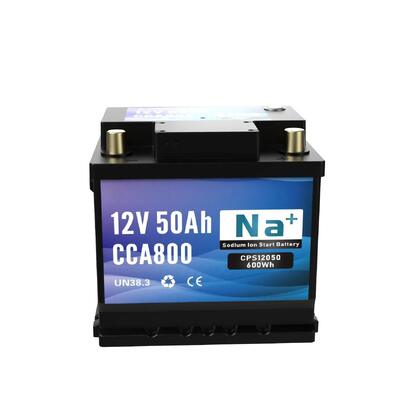 quality 12V 50Ah Sodium Ion Starting Battery 800CCA Bluetooth High Performance All-Weather Power For Trucks Marine And Performance Vehicles factory