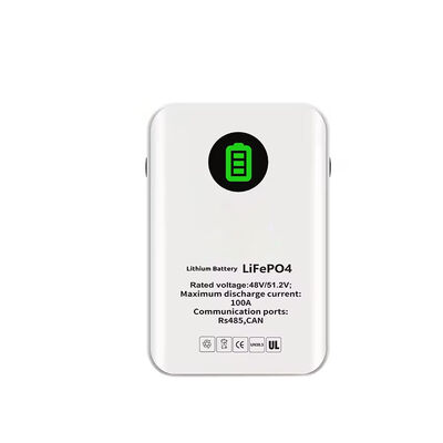 quality Wall-Mount LiFePO4 Battery 5.12kWh Solar Storage Battery with Smart BMS for Home Backup and Off-Grid Living factory