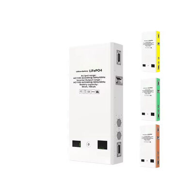 quality 5.12kWh LiFePO4 All-in-One Solar Battery With Inverter 51.2V 100Ah Wall-Mounted Energy Storage With WiFi Monitoring Wholesale Custom Branding Available factory