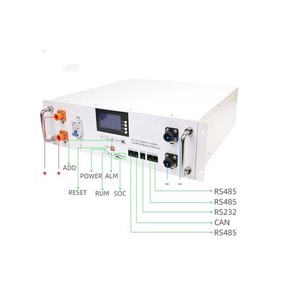 quality Yunfan Factory Direct YF51100LP-HES-CT 5.12kWh Rack Mount Lithium Battery 51.2V 100Ah 6000 Cycles Compatible With Most Solar Inverters OEM ODM factory