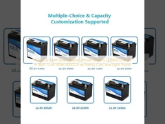 Auto Car Start-Stop Lifepo4 Lithium Battery D2360LT2 Built In BMS 12.8V 60ah 900CCA for Family Cars and Light Trucks